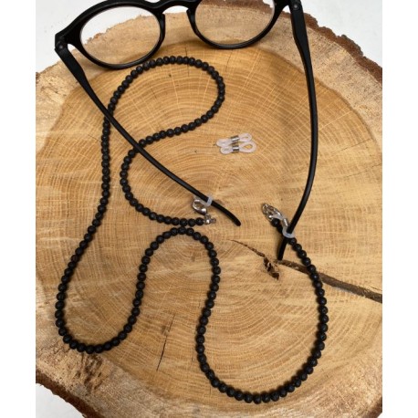 Eyeglass cord - Lava stone - set of 5 pieces