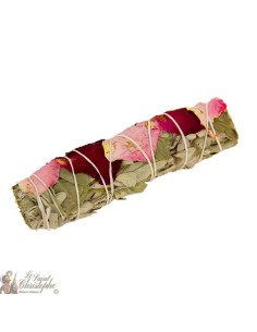 Sage and rose bundle - 12 cm