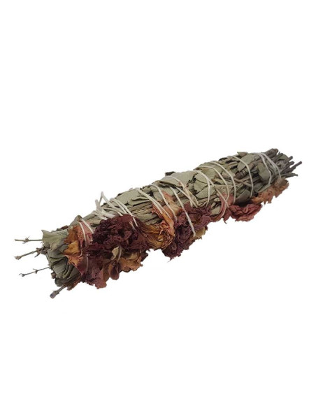 Saliebundel met lavendel en bloemen - 12 cm