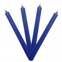Kaarsen gekleurd in de massa donkerblauw MH