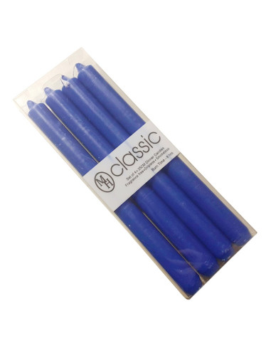 Bougies colorées dans la masse bleu foncé MH