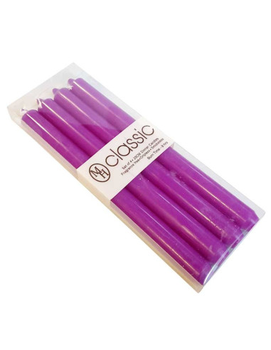 Bougies colorées dans la masse palette de 16 couleurs