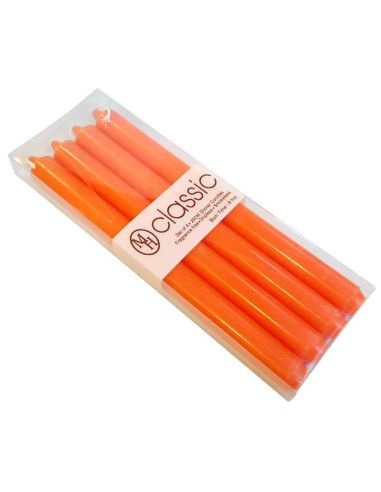 Colored candles in the mass orange - MH