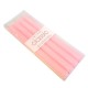 Bougies colorées dans la masse rose bonbon - MH