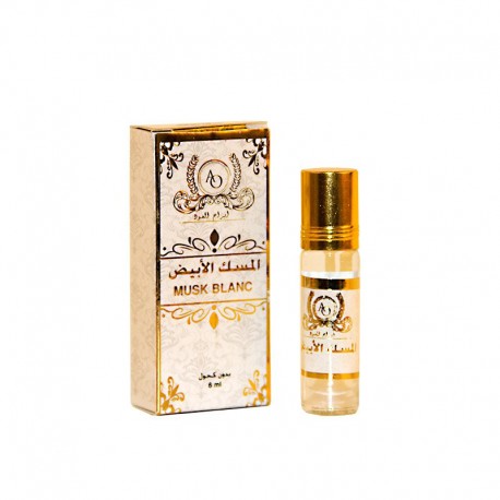 Rodillo de perfume de almizcle blanco 6ml
