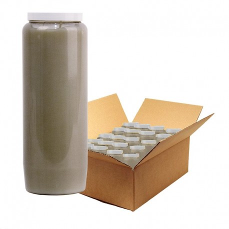 Candele della novena - Grigio