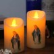 Led candle with flickering flame - Miraculous Virgin