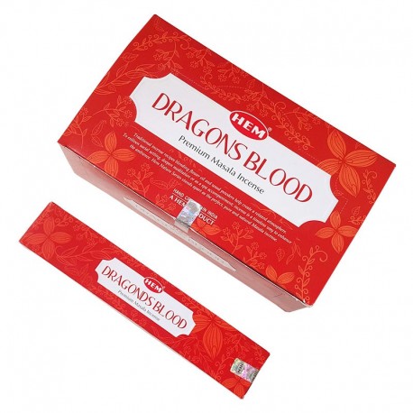 Premium Räucherstäbchen Dragon's Blood Masala - HEM