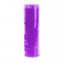 Vela de cristal violeta color masa - 20 piezas
