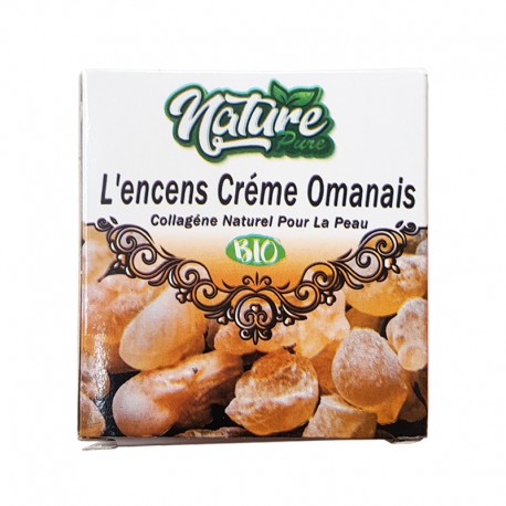 Crème Omanais bio - Encens oliban collagène naturel pour la peau