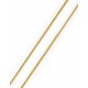 Catena barbazzale in argento 925 MH placcata oro 50 cm