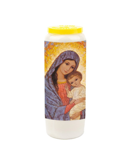 Velas de novena para futura mamá - modelo 2