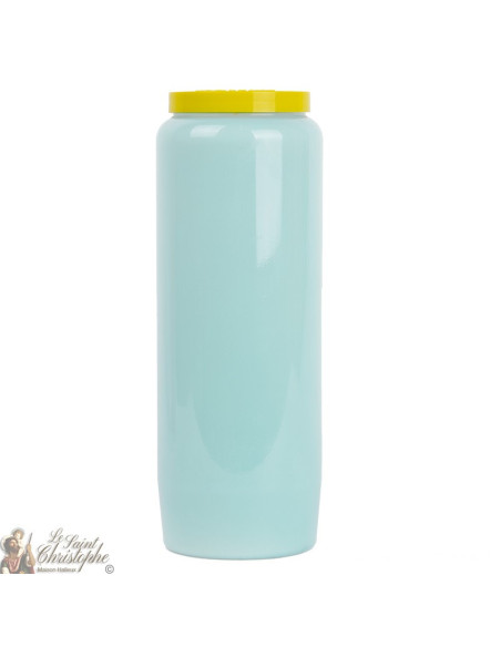 Bougies de Neuvaine - Bleu clair