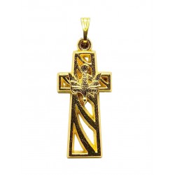 Croix pendentif avec colombe du Saint Esprit