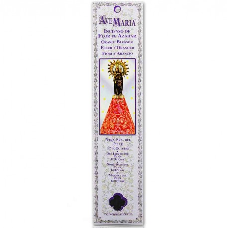Our Lady of Pilar Incense – Orange Blossom – 15 sticks