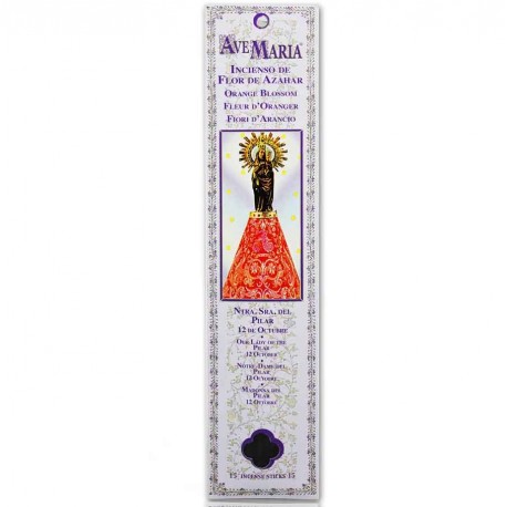 Our Lady of Pilar Incense – Orange Blossom – 15 sticks