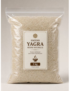Encens Yagra Résine 1 kg – Prospérité & Abondance