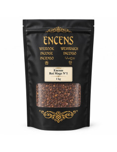 Encens Roi Mage N°1 Premium en grains – Sac professionnel 1 kg
