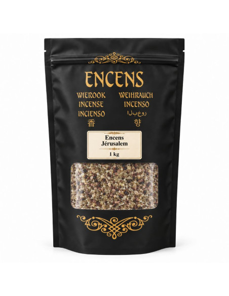 Encens Jérusalem – Résine naturelle d'oliban – 1 kg