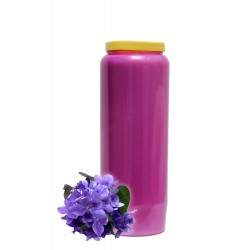 Purple Novena Candles - Violet fragrance