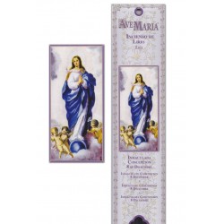 Immaculate Conception Incense Pouch - 15 pces 