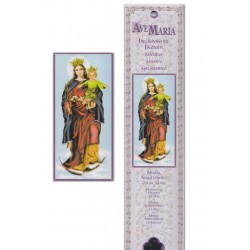 Caja de incienso Virgen María Auxiliadora  - 15 piezas 