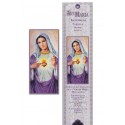 sacred heart of mary incense pouch - 15 pces 