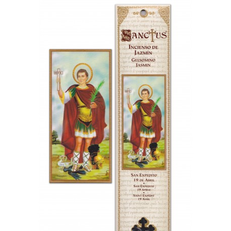 Pochette encens "Saint Expedit" - 15 pces - 60gr