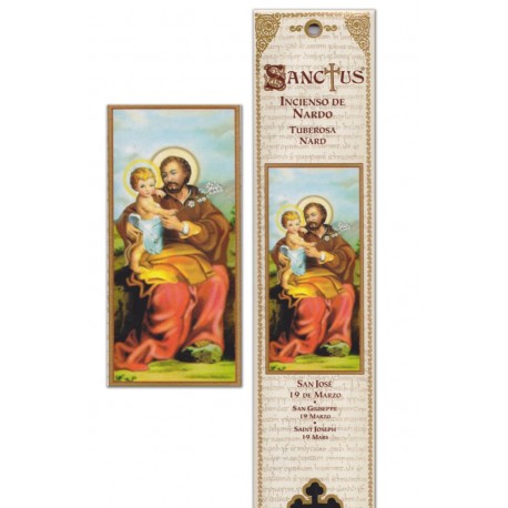 Pochette encens "Saint Joseph" - 15 pces - 60gr