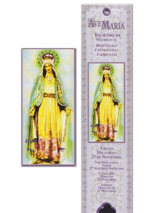 Miraculous Virgin Incense Pouch - 15 pces - 60gr