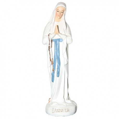 Vierge Miraculeuse bénitier à poser 22,50 cm