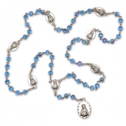 Chapelet des 7 douleurs bleu