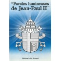 Paroles lumineuses de Jean-Paul II