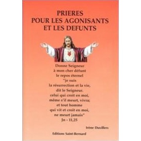 Prières pour les agonisants et les défunts