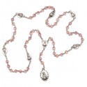Chapelet des 7 douleurs rose