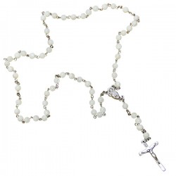 Chapelet banc en nacre 