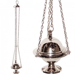 Silver censer with chain