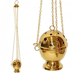  Censer copper with star - suspended