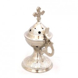 Church Censer with silver handle - 13.50 cm