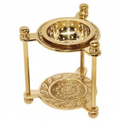 Censer carved on foot candle