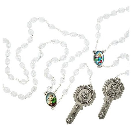 Chapelet Saint Christophe pour la voiture