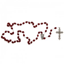 Beads rosary in the shape of ladybugs 