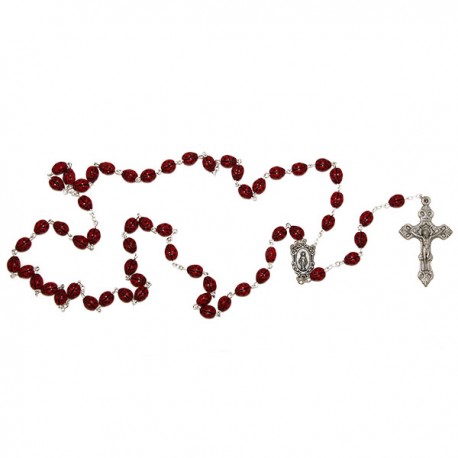  Grani del rosario a forma di coccinella 
