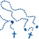 Chapelet en plastique - bleu