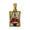 Médaille du Petit Jésus de Prague rectangulaire 