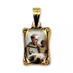 Médaille Saint Antoine rectangulaire 