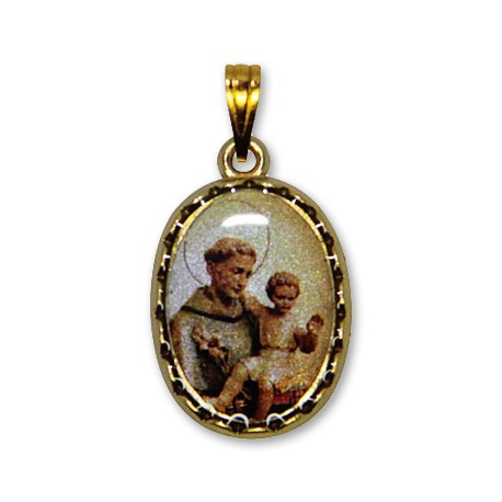 Médaille de Saint Antoine ovale