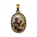 Médaille de Saint Antoine ovale