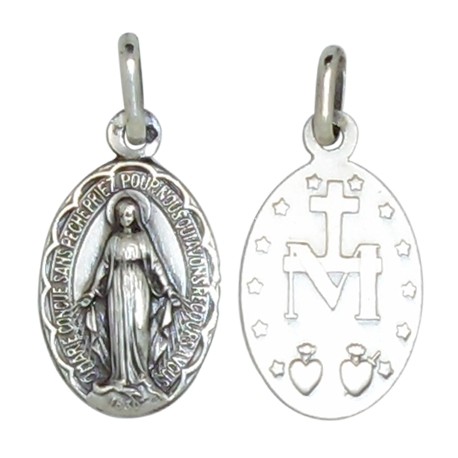 Médaille de la Vierge Miraculeuse 15 mm