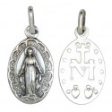 Médaille de la Vierge Miraculeuse 15 mm - Argent 925
